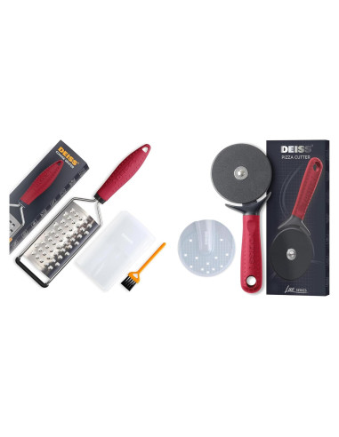 Rallador de Queso y Verduras Deiss PRO con Cortador de Pizza