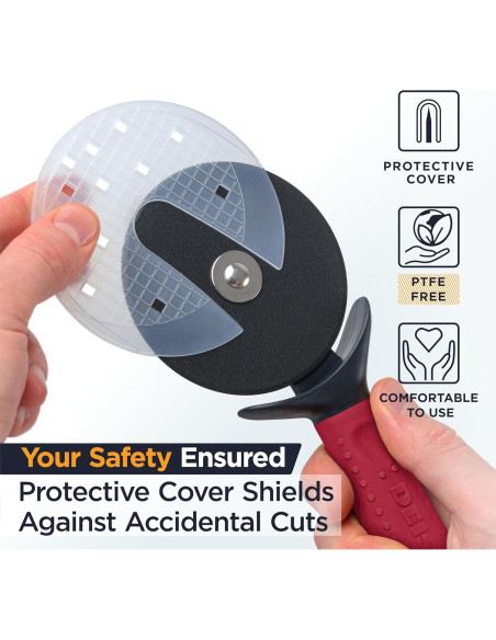 Rallador de Queso y Verduras Deiss PRO con Cortador de Pizza