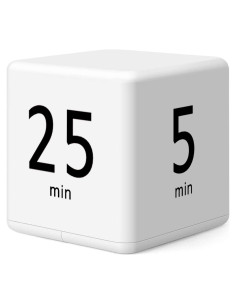Temporizador Pomodoro DQDEDIAN Cubo 4 Configuraciones 90g