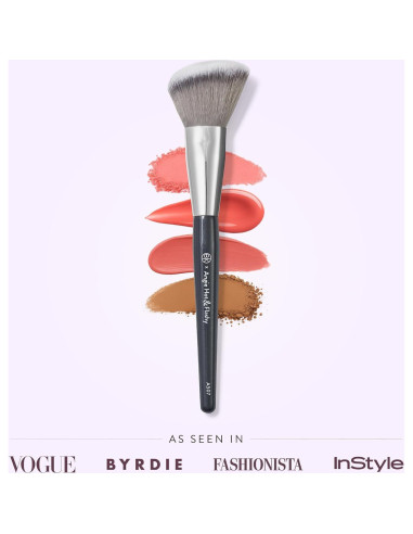 Brocha Angulada para Rubor BK BEAUTY A507 - Vegana y Suave