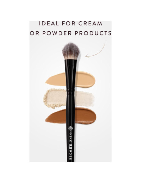 Brocha de Corrector BK Beauty N16 Nikki La Rose - Precisión y Mezcla