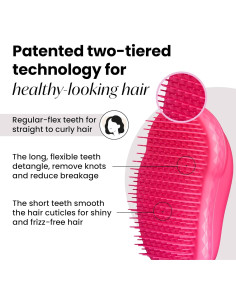 Cepillo Desenredante Tangle Teezer Original Pink Fizz 7.6x12.7cm 2