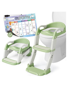 Asiento de Entrenamiento para Baño 3 en 1 Argenens Verde