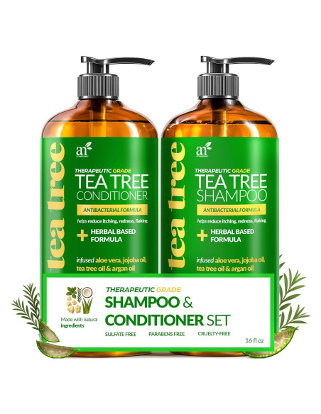 Juego de Champú y Acondicionador ArtNaturals 473ml - Árbol de Té