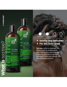 Juego de Champú y Acondicionador ArtNaturals 473ml - Árbol de Té 2