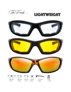 Gafas de Motocicleta The Fresh FR13 UV400 Acolchadas 2