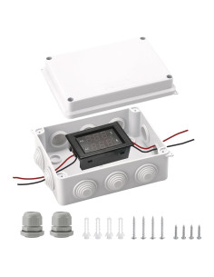 Caja de Conexiones Eléctricas DROK IP65 150x110x70mm Blanca