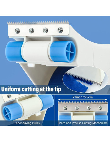 Dispensador de Cinta de Pintor Loyanger Blanco 15x10.4cm