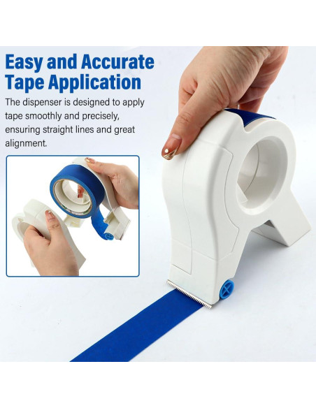 Dispensador de Cinta de Pintor Loyanger Blanco 15x10.4cm