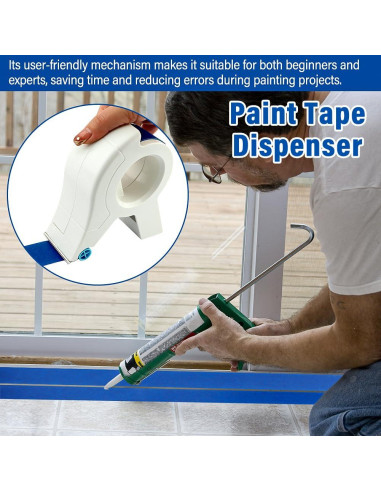 Dispensador de Cinta de Pintor Loyanger Blanco 15x10.4cm