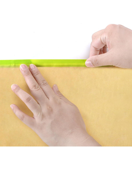 Jucoan 6 Rollos de Papel de Enmascarar Pre-Cinta 45.72 cm