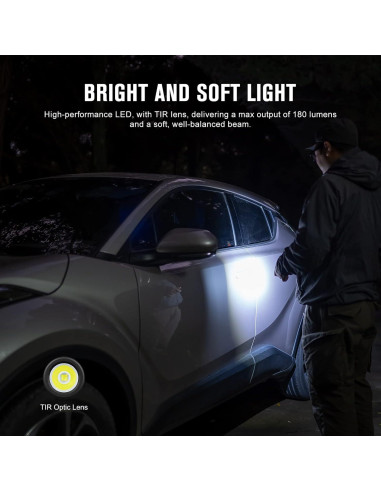 Linterna EDC Recargable OLIGHT Oclip 300 Lúmenes USB-C