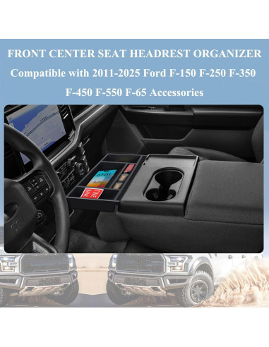 Organizador de Reposacabezas Central Hellet para Ford 2011-2025