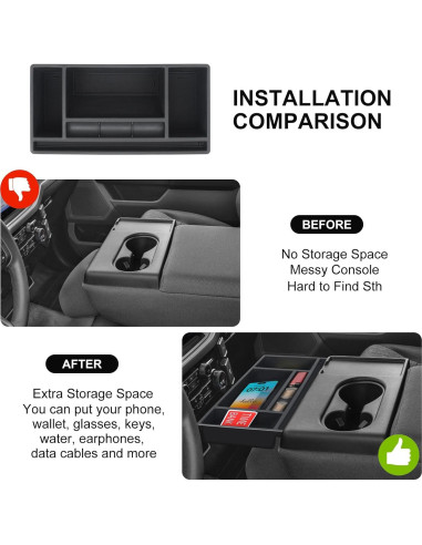 Organizador de Reposacabezas Central Hellet para Ford 2011-2025