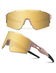 Gafas de Ciclismo Ukoly 550a con 3 Lentes Intercambiables