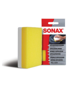 Esponja de Aplicación SONAX 417300 | Doble Cara para Cera y Pulimento