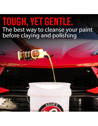Jabón para Lavado de Autos Adam's Strip 473 ml - Removedor de Ceras y Sal
