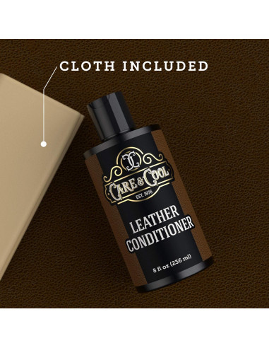 Acondicionador de Cuero Care & Cool 296g con Paño Incluido