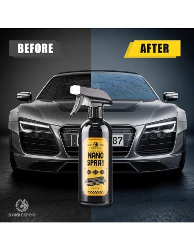Recubrimiento Cerámico para Autos GUANGDONG 473 ml - Spray Hidrofóbico