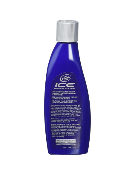 Cera Líquida Turtle Wax ICE T-468R - 396 g, Brillo y Protección