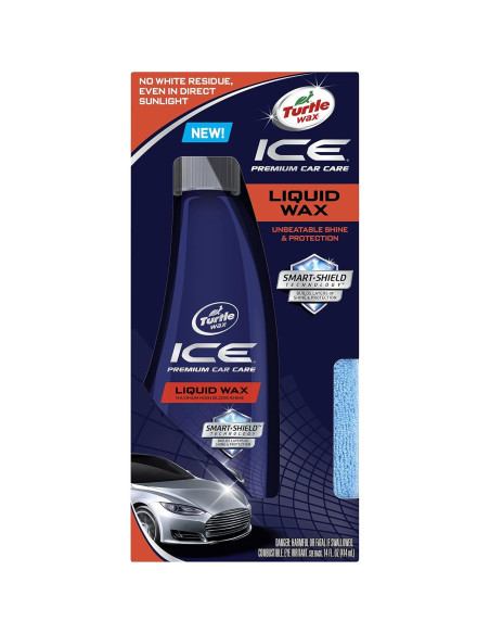 Cera Líquida Turtle Wax ICE T-468R - 396 g, Brillo y Protección