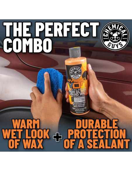 Cera Líquida de Alto Brillo Chemical Guys Hybrid V7 473 ml