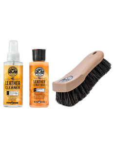 Kit de Limpieza y Acondicionamiento de Cuero Chemical Guys 236 ml