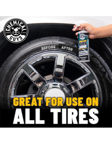 Brillo de Neumáticos Chemical Guys ShineLogic 20 oz - Negro Húmedo