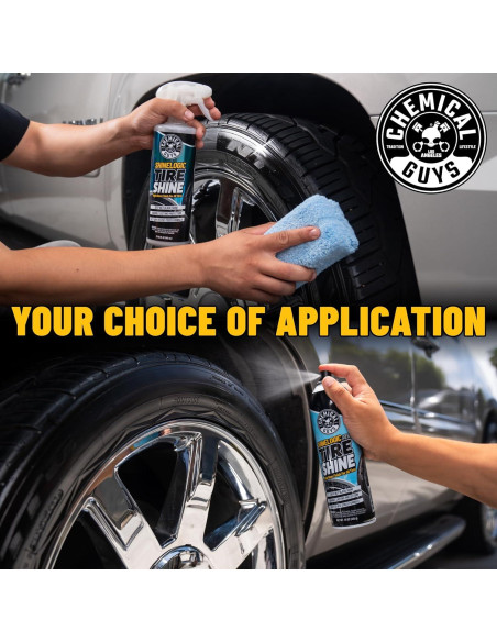 Brillo de Neumáticos Chemical Guys ShineLogic 20 oz - Negro Húmedo