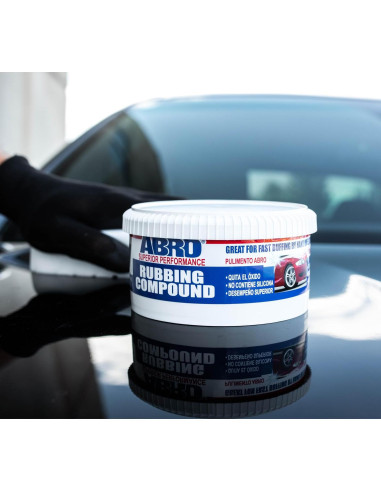ABRO Compuesto Abrasivo Automotriz 283.5 g - Pulido y Brillo