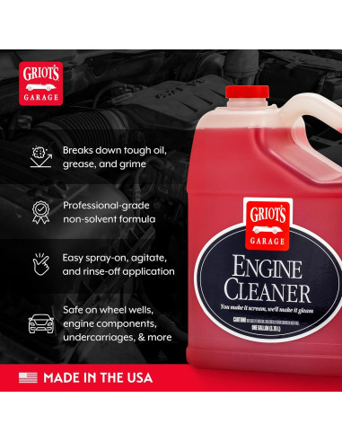 Limpiador de Motor Griot's Garage 3.78L - Desengrasante Profesional
