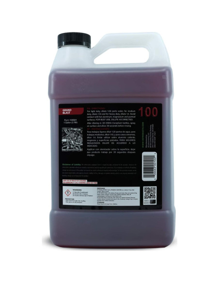 Desengrasante 3D Grand Blast - Limpiador Biodegradable 3.78L