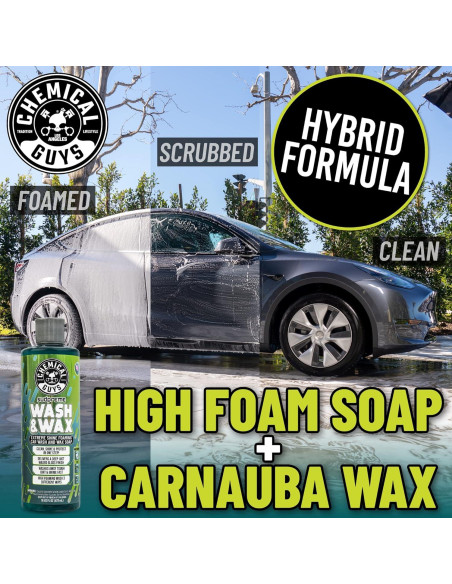 Jabón de Lavado Espumoso Chemical Guys Sudpreme 3.79L con Cera