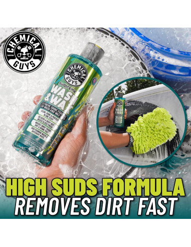 Jabón de Lavado Espumoso Chemical Guys Sudpreme 3.79L con Cera