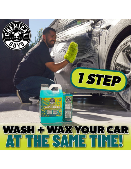 Jabón de Lavado Espumoso Chemical Guys Sudpreme 3.79L con Cera