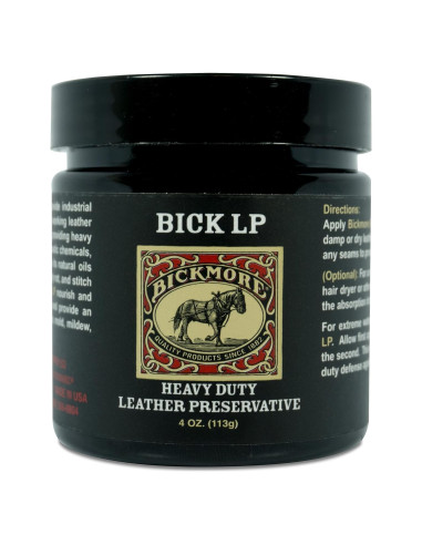 Acondicionador de Cuero Bickmore Bick LP 119g - Protector y Restaurador