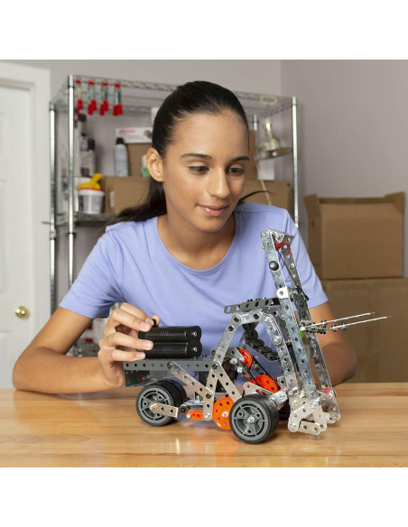 Set de Construcción Motorizado Meccano Erector 25 en 1 - 638 Piezas