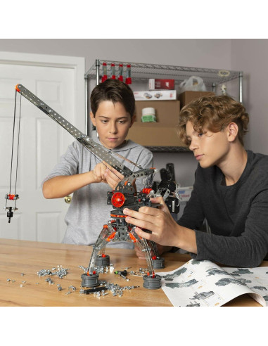 Set de Construcción Motorizado Meccano Erector 25 en 1 - 638 Piezas