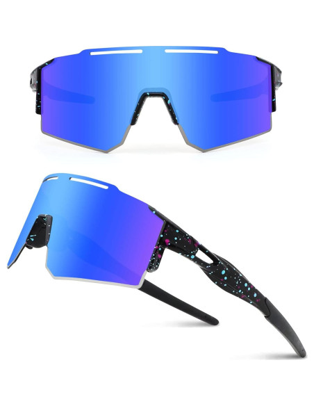 Gafas de Ciclismo Ukoly W001 con 3 Lentes Intercambiables Gafas de Ciclismo Ukoly W001 con 3 Lentes Intercambiables