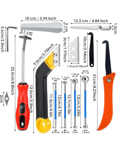 Kit de Herramientas para Remoción de Lechada 25 Piezas Pafeooui 2