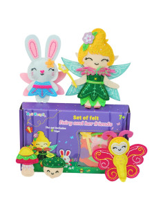 Kit de Costura DIY Wise Elk APLI Hada - 6 Mini Juguetes