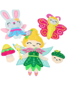 Kit de Costura DIY Wise Elk APLI Hada - 6 Mini Juguetes 2