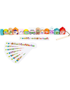 Juguete de Enhebrar de Madera WISE ELK Cuento de Hadas 2