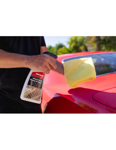 Mothers Lavado y Cera Sin Agua 24 oz - Cuidado Automotriz