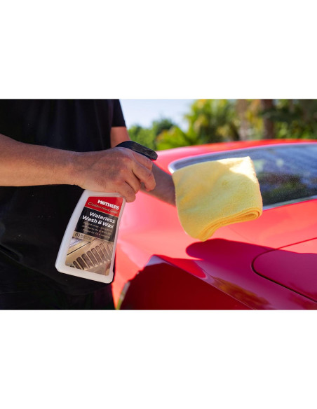 Mothers Lavado y Cera Sin Agua 24 oz - Cuidado Automotriz