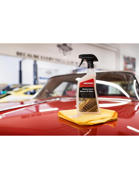 Mothers Lavado y Cera Sin Agua 24 oz - Cuidado Automotriz