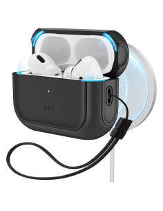Funda de Protección ESR para AirPods Pro 2 y 1 - Negra