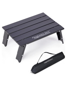 Mesa Plegable de Playa Old Bahama Bay, Aluminio 30kg Negra