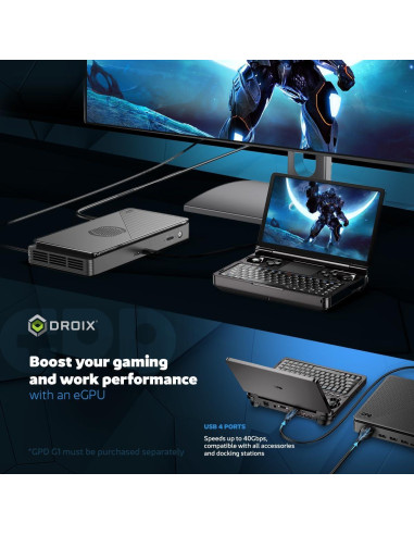 GPD Win Mini 2025 PC de Juegos Portátil 7" 1080p AMD Ryzen 7