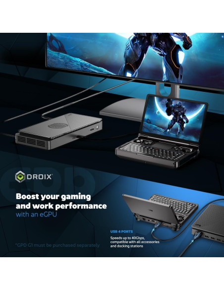 GPD Win Mini 2025 PC de Juegos Portátil 7" 1080p AMD Ryzen 7